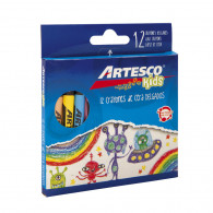 CRAYONES DELGADOS X 12 UNI ARTESCO