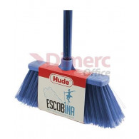 ESCOBA M/PLASTICO ESCOBINA 30.5 CM AZUL HUDE