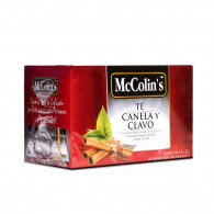 Té canela clavo caja x 25 unidades Mccolins