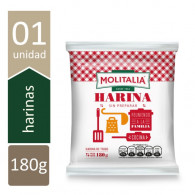 HARINA SIN PREPARAR 180 GR MOLITALIA
