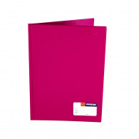 FOLDER DOBLE TAPA, OFICIO CON GUSANO MAGENTA