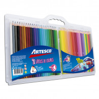 COLORES LARGOS TRIANGULARES X 48 UNI ARTESCO