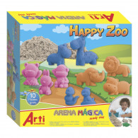 ARENA MAGICA HAPPY ZOO 3 BOLSAS X 200 GR ARTI CREA