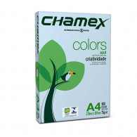 PAPEL BOND A4 75GR X 500H AZUL PASTEL