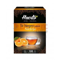 Té negro naranja caja x 100 und Huerto del eden