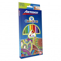 COLORES LARGOS X 12 UNIDADES COLORPLUS ARTESCO