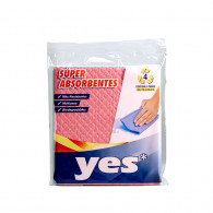 PAÑO ABSORBENTE SURTIDO PACK X 4 UN