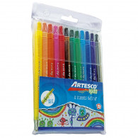 CRAYONES TWIST UP X 12UND ARTESCO