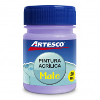 PINTURA ACRILICA MATE 30ML MORADO 106 ARTESCO