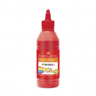 TEMPERA  X 250 ML ROJO FABER CASTELL