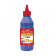 TEMPERA X 250 ML AZUL  FABER CASTELL