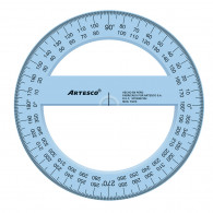 TRANSPORTADOR 360°X15CM ARTESCO