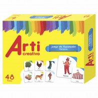 JUEGO MEMORIA DE ASOCIACION ARTI CREATIV
