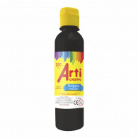 TEMPERA NEGRO 250 ML ARTI CREATIVO