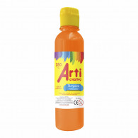TEMPERA NARANJA 250 ML ARTI CREATIVO