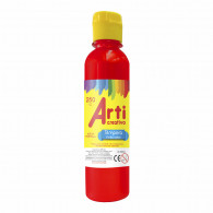 TEMPERA ROJA 250 ML ARTI CREATIVO