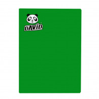 CUADERNO ENGRAP CUADRIC A4 80H SOLIDO DAVID