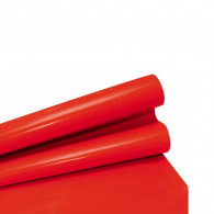 PAPEL LUSTRE COLOR ROJO X 100 UND