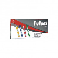 FASTENER PLASTICO COLORES CAJA X 50 UNI FULTONS