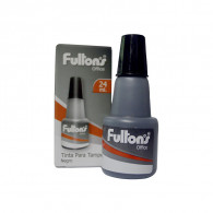 TINTA P/TAMPON NEGRO 24CC FULTONS