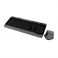 Kit ergonómico teclado + mouse KBK-520 Klip Xtreme