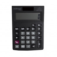 CALCULADORA MESA 12 DIG M-012 NEGRO DIMERC