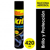 SILICONA AEROSOL P/AUTO 420 ML KIT