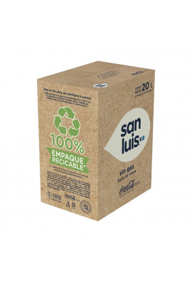 AGUA D/MESA S/GAS CJA 20 LT SAN LUIS