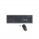 KIT TECLADO + MOUSE INALAMBRICO BLACK VB