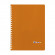 CUADERNO D/RING RAYADO A4 100H SOLIDO IRIS COL