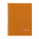 CUADERNO D/RING RAYADO A4 100H SOLIDO IRIS COL