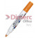 MARCADOR PIZARRA NARANJA 123 FABER