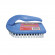 ESCOBILLA PLAST ERG/PLANCHA 15.3 CM AZUL