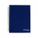 CUADERNO D/RING CUADRIC A4 160H T/D AZUL DIMERC