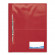 FOLDER TAPA TRANSP A4 CON FASTENER ROJO 