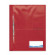 FOLDER TAPA TRANSP OF CON FASTENER ROJO ARTESCO