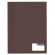 FOLDER DOBLE TAPA, A4 CON GUSANO MARRON 