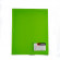 FOLDER DOBLE TAPA, A4 CON GUSANO VERDE LIMON 