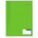 FOLDER DOBLE TAPA, OFICIO CON GUSANO VERDE LIMON