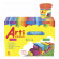 PLASTILINA ULTRA SUAVE X6UNDS NEÓN ARTI CREATIVO