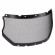 VISOR DE MALLA V-GARD C/ BORDES PLASTIFICADOS  8x1