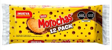 GALLETA MOROCHAS 30 GR PACK X 12 UN NESTLE