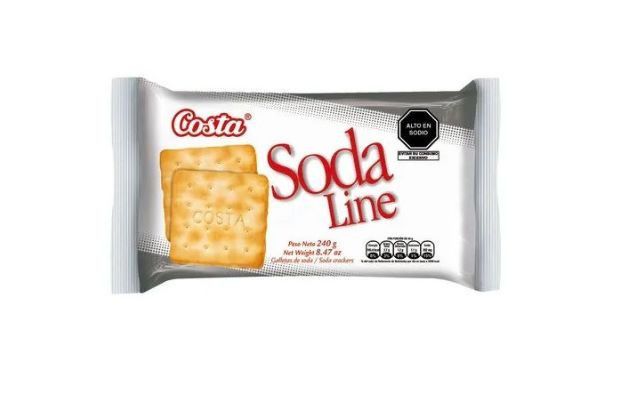 Galleta de soda line 40 gr pack x 6 un Costa