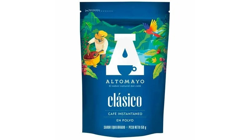 Café instantaneo clasico doypack 150 gr Altomayo