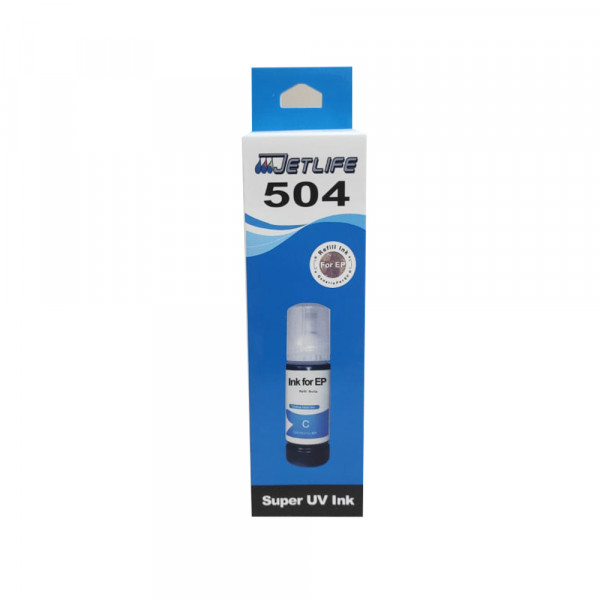 TINTA COMPATIBLE JETLIFE T504 L3110 CYAN 70ML