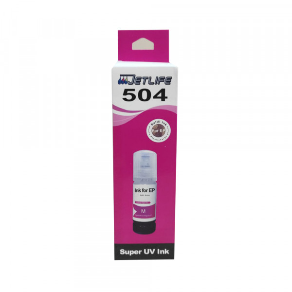 TINTA COMPATIBLE JETLIFE T504 L3110 MAGENTA 70ML