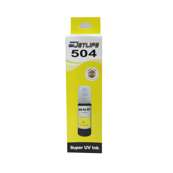 TINTA COMPATIBLE JETLIFE T504 L3110 YELLOW 70ML