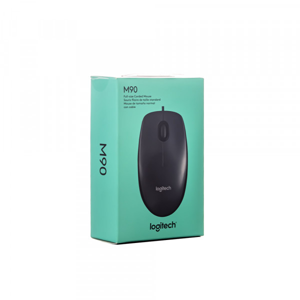Mouse óptico Logitech M90 black