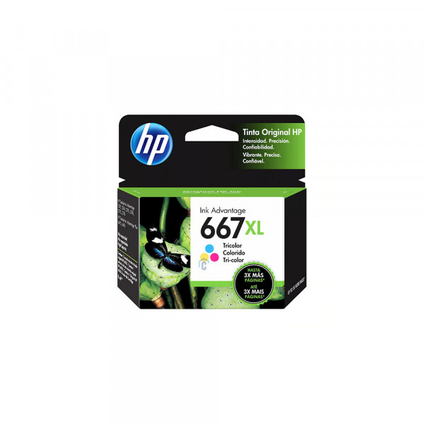 CARTUCHO DE TINTA HP 3YM80AL 667XL TRICOLOR