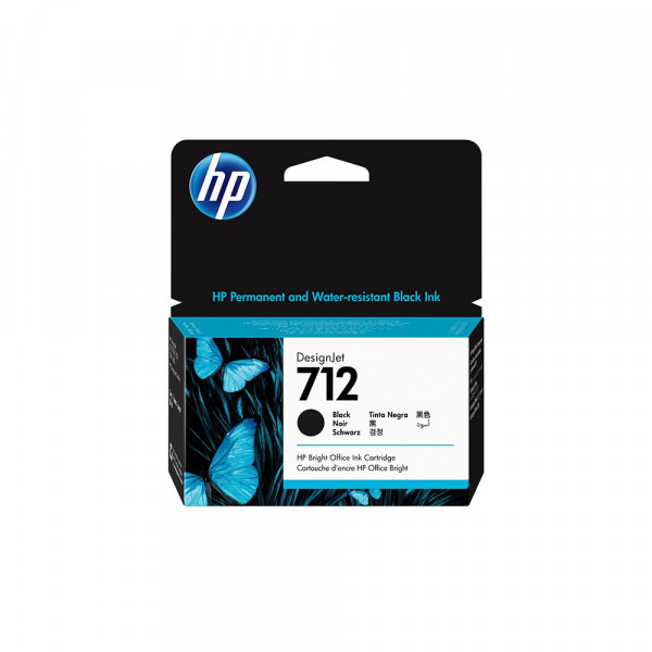 CARTUCHO TINTA HP 3ED70A DJ 712 BK 38ML
